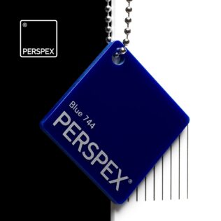 Dark Blue 744 Perspex Sheet