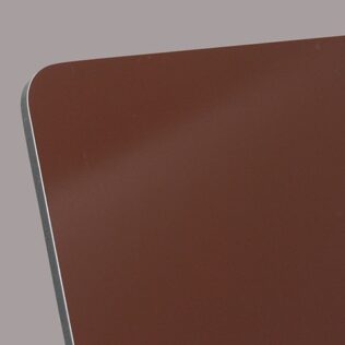 Brown Aluminium Composite Sheet (RAL 8011)