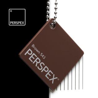 Brown 543 Perspex Sheet