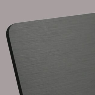 Brushed Silver Aluminium Composite Sheet