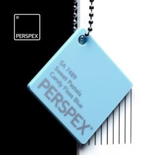 Candyfloss Blue SA 7489 Sweet Pastel Perspex Sheet