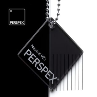 Neutral 923 Dark Grey Tinted Perspex Sheet