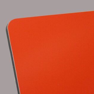 Orange Aluminium Composite Sheet (RAL 2004)