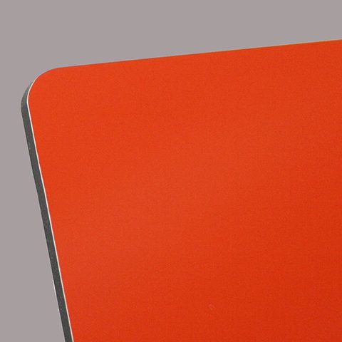 Orange Aluminium Composite Sheet (RAL 2004)