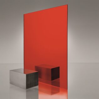 Red 1310 Acrylic Mirror Sheet