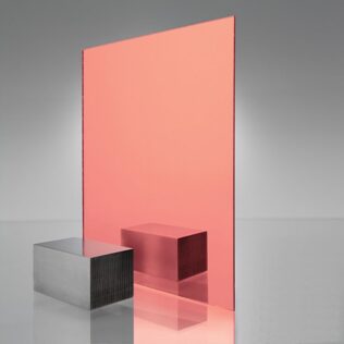 Rose Gold 1350 Acrylic Mirror Sheet