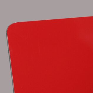 Traffic Red Aluminium Composite Sheet (RAL 3020)