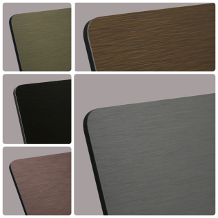 Brushed Aluminium Composite Panels