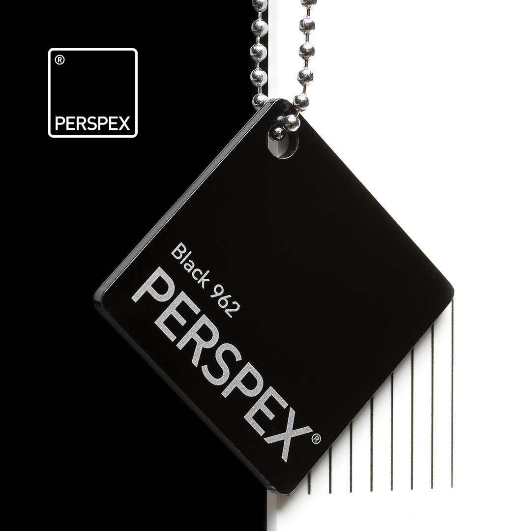 Black 962 Perspex Acrylic Sheet