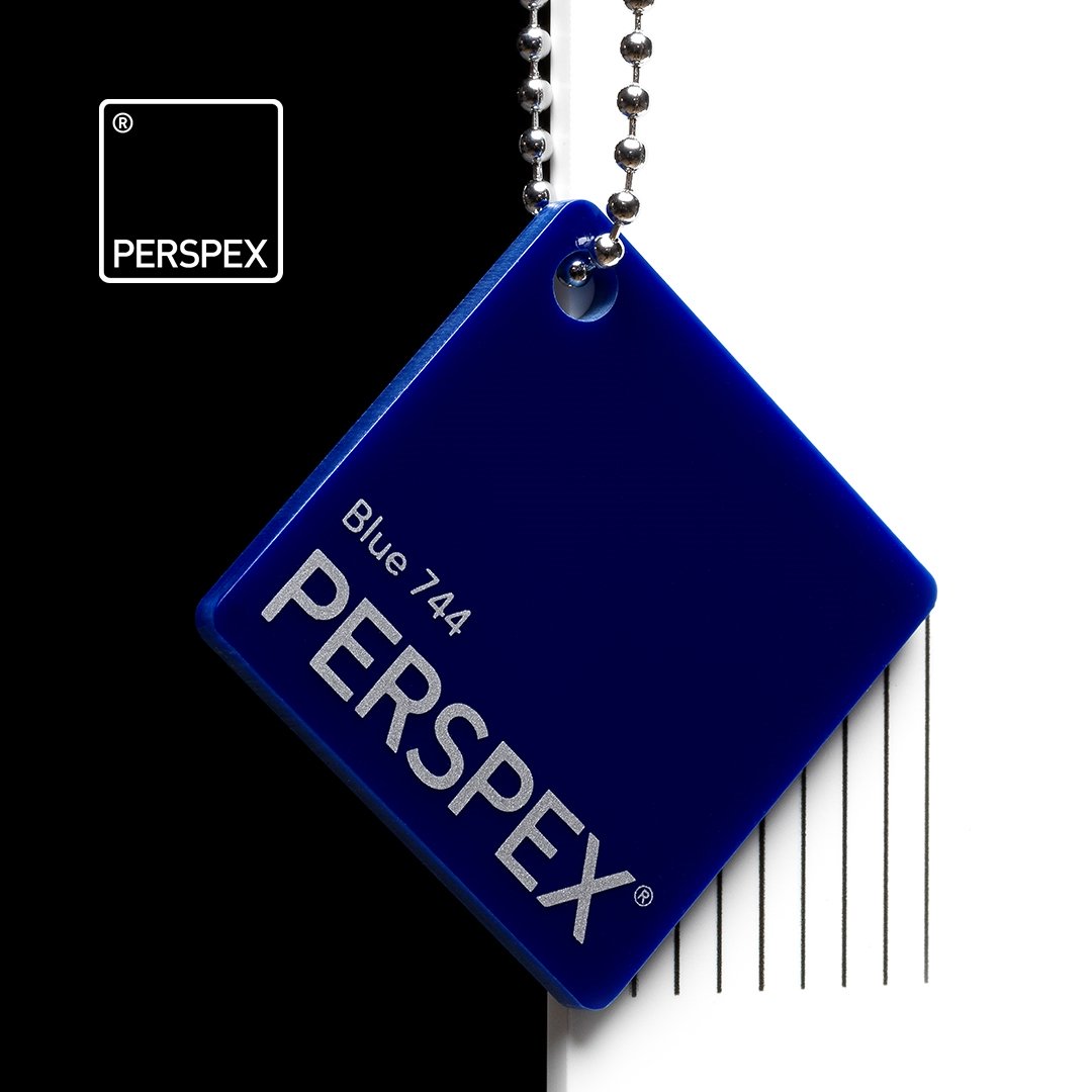 Dark Blue 744 Perspex Sheet