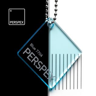 Light Blue 7704 Tinted Perspex Sheet