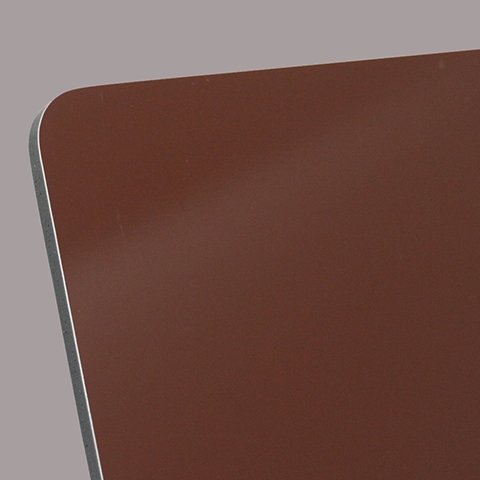 Brown Aluminium Composite Sheet (RAL 8011)