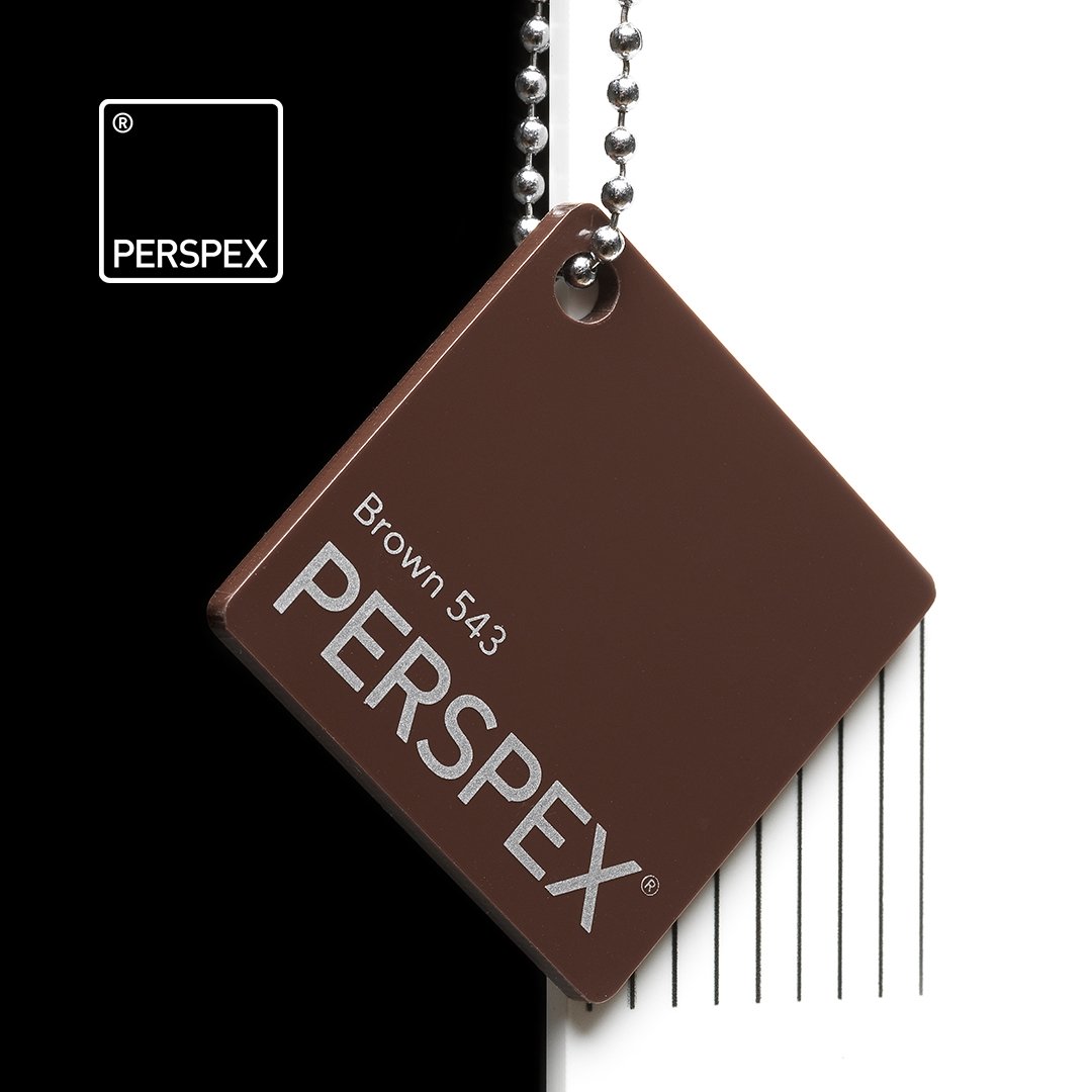 Brown 543 Perspex Sheet