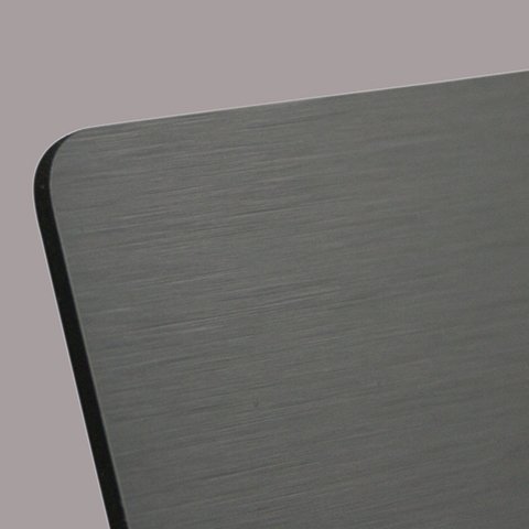 Brushed Silver Aluminium Composite Sheet
