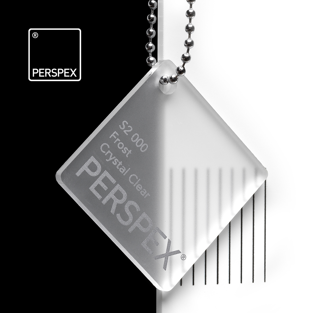 Clear Frosted S2 000 Perspex Acrylic Sheet (85% Light Transmission)