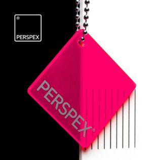 Pink Fluorescent Acrylic Sheet