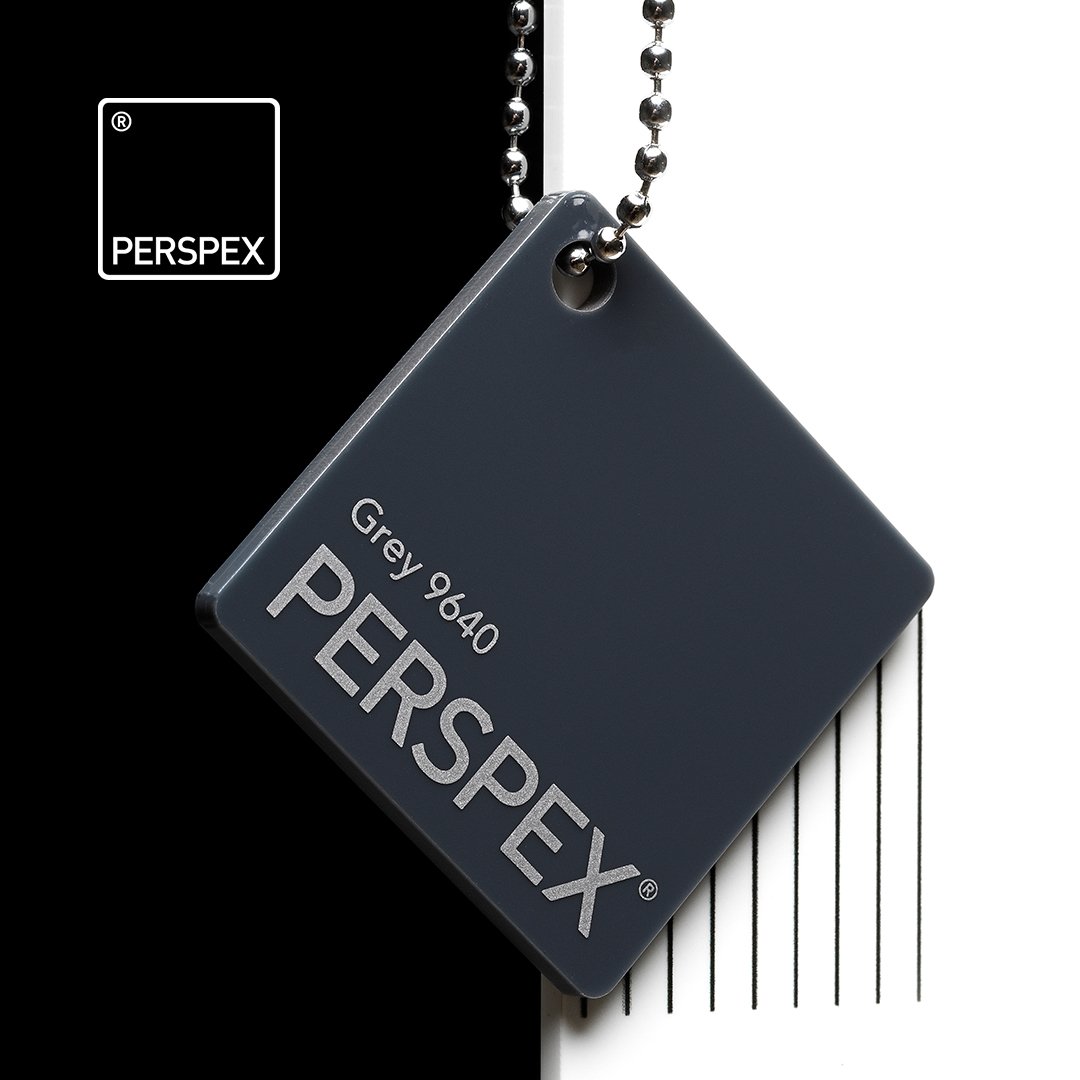 Dark Grey 9640 Perspex Sheet