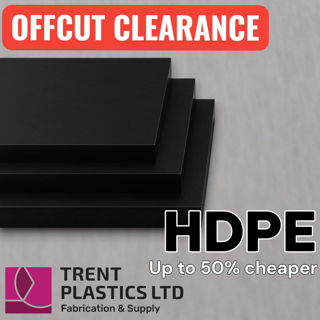 SALE – 3mm Black HDPE Sheet – Surplus Stock