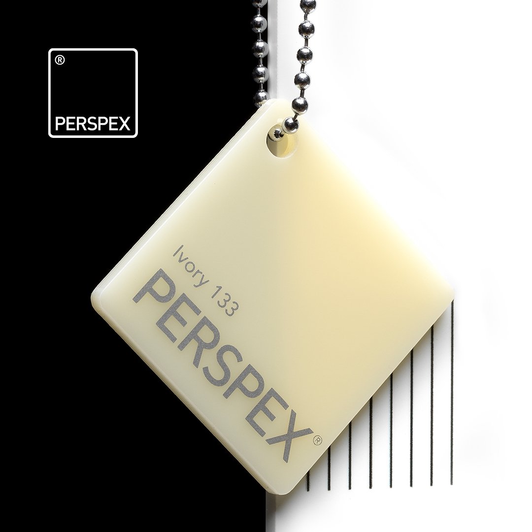 Ivory 133 Perspex Sheet