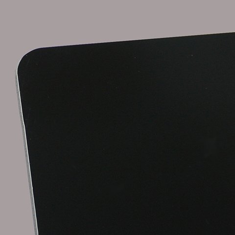 Jet Black Aluminium Composite Sheet (RAL 9005)