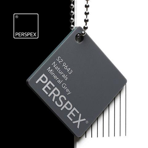 Matt Grey S2 9643 Perspex Sheet