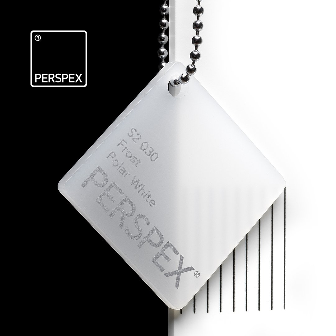 Opal Frosted S2 030 Perspex Acrylic Sheet (60% Light Transmission)