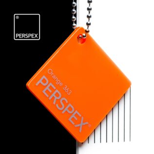 Orange 363 Perspex Sheet