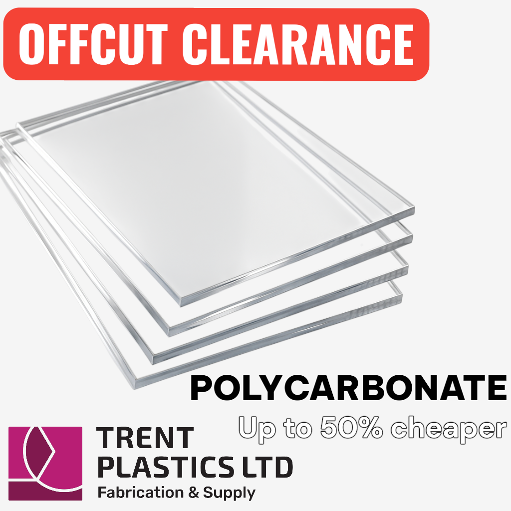 SALE - 4mm Clear Polycarbonate 9030 - Reduced Prices