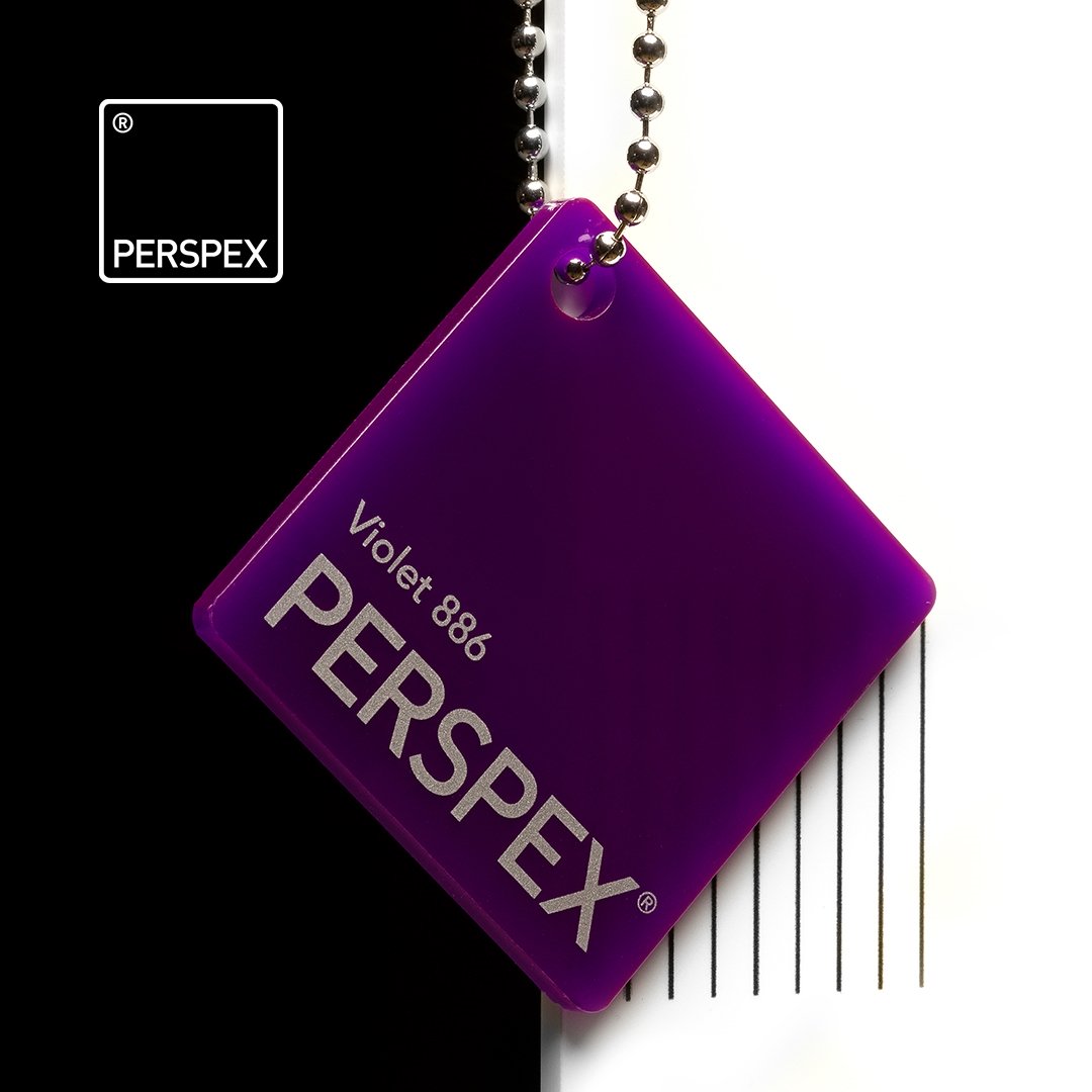 Purple 886 Violet Perspex Sheet