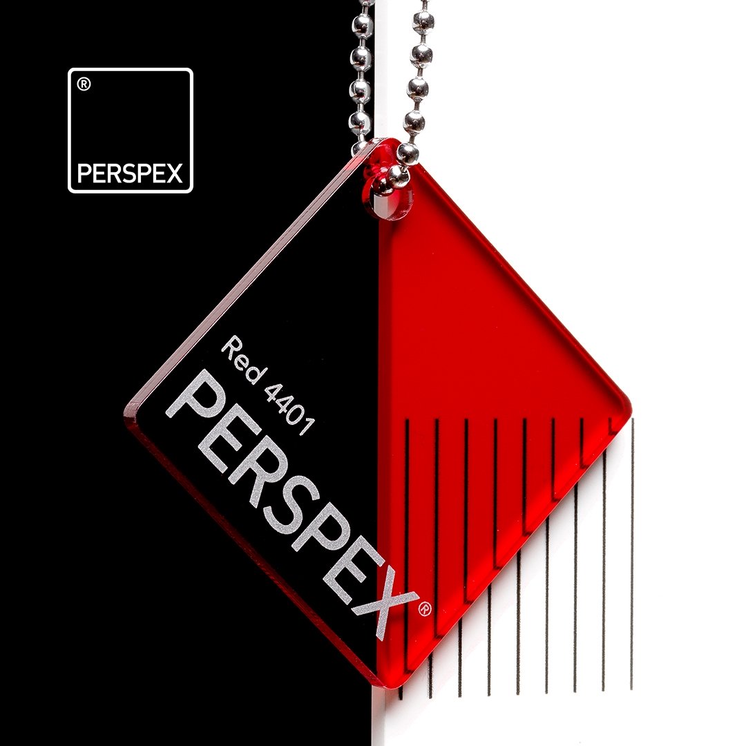 Red Tint 4401 Perspex Acrylic Sheet