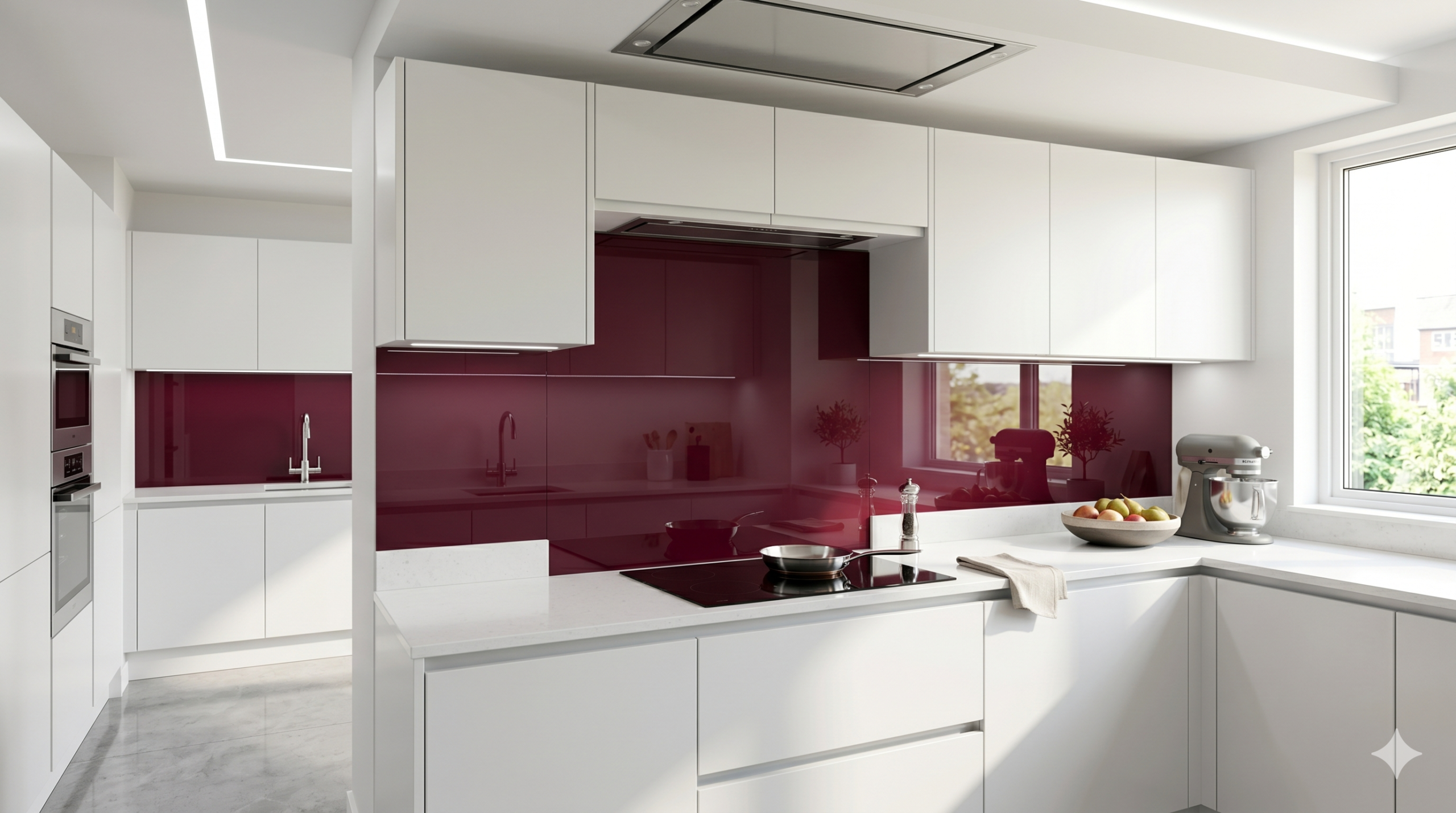 Acrylic splashbacks by Trent Plastics